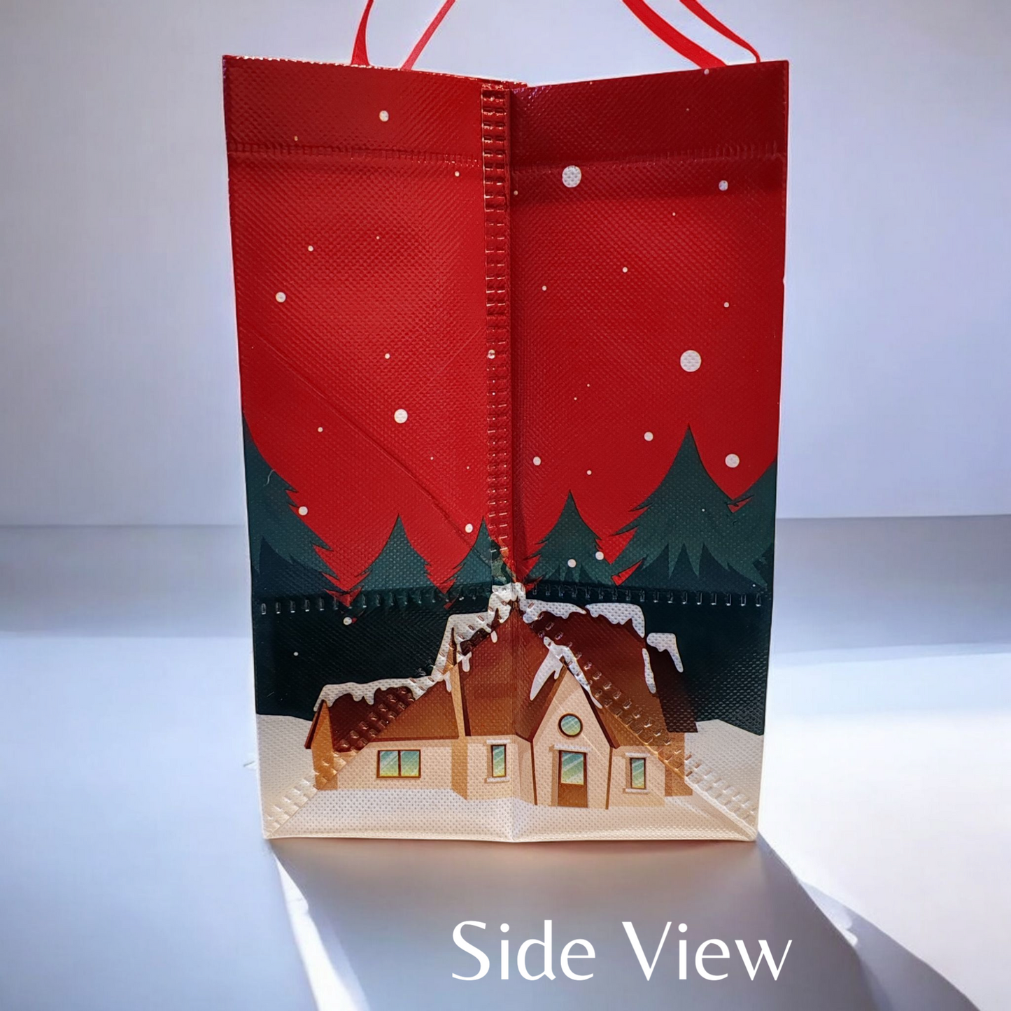 Christmas Themed Gift Bag/Shopping Bag, Large Size, Made of Non-woven Fabric